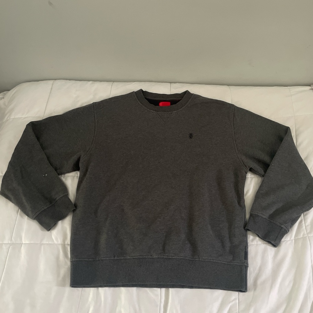 Dark grey IZOD crewneck